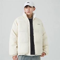 情侣款刺绣棉衣男加厚男士棉服立领棉袄冬季潮流A266-WMY2230-P65，男装棉衣，电商A266