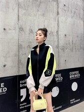 拼色外套，其它，韩外