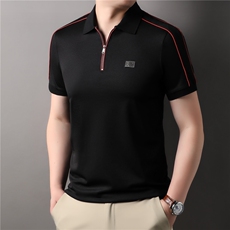 夏季中青年男士商务休闲短袖T恤时尚潮流上衣HP2808-P65，男装T恤，星座1105-3