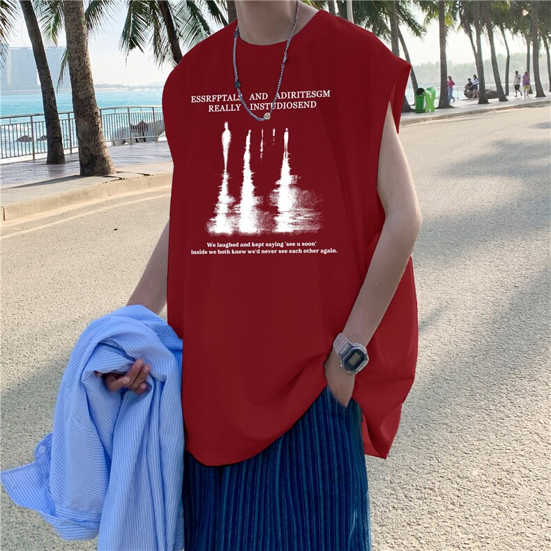 量大图低自动【有货】纯棉背心HD019-1-BX25111-P20，男装背心/马甲，电商019-1