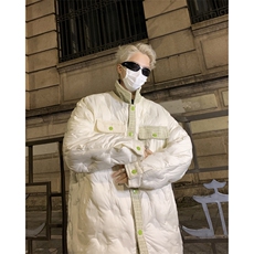 棉服男款冬季美式高街潮牌棉衣外套冬加厚外套，男装棉衣，星座716-4