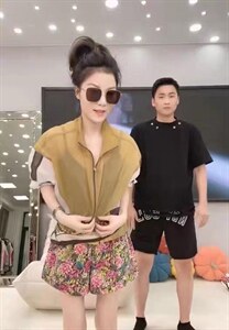 夏季新款韩版慵懒风时尚撞色洋气防晒衣图片