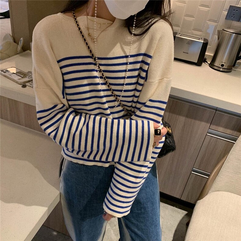 瑟琳海魂毛衣，女装针织衫/毛衣，XTZ style