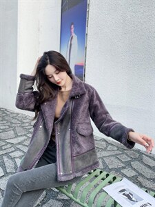 冬季颗粒外套图片