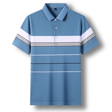2023夏季新款保罗丅恤衣服Polo衫商务男士短袖翻领中年半袖体恤衫，男装T恤，电商B212（原钱塘6029）