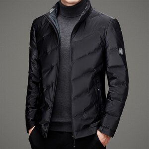 BAMJ-6092钱塘2020-2中年男士商务休闲简约冬季厚款羽绒服P190图片