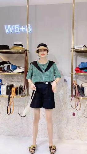 夏装新款上衣，女装，娇姿百合