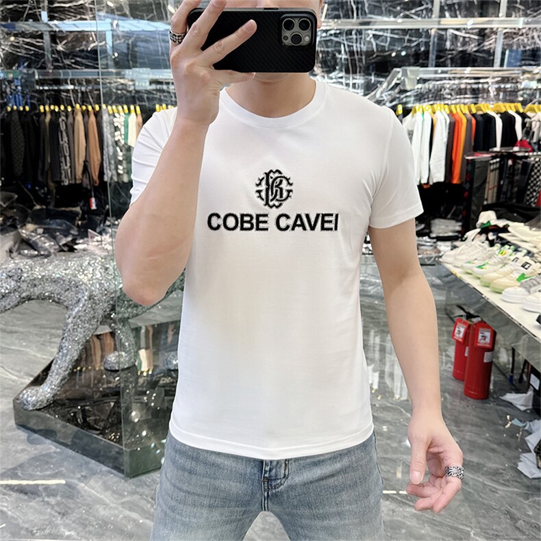 新款品质高端精品欧货夏季男T恤短袖潮流抖音A227B-A-736-P48,男装T恤,电商A227B（原钱塘4066-1）