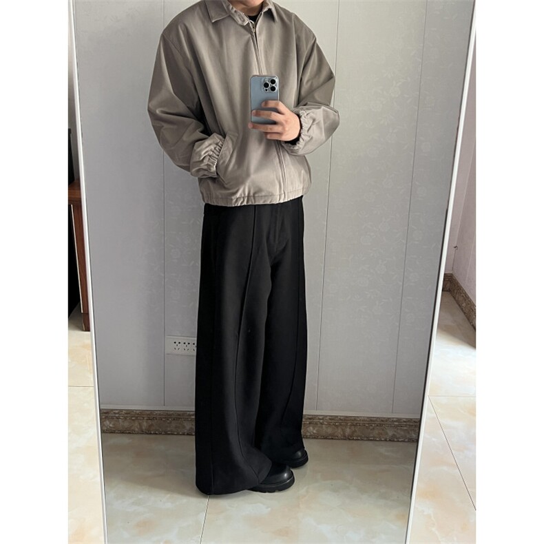 【有货】哈林顿外套男高级感痞帅美拉德翻领夹克XZ256CC-特P68,男装夹克,星座1007（原301D）