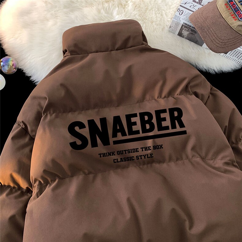 地毯23冬季时尚百搭立领加厚棉服外套MY62062特批75控118，男装棉衣，电商A268