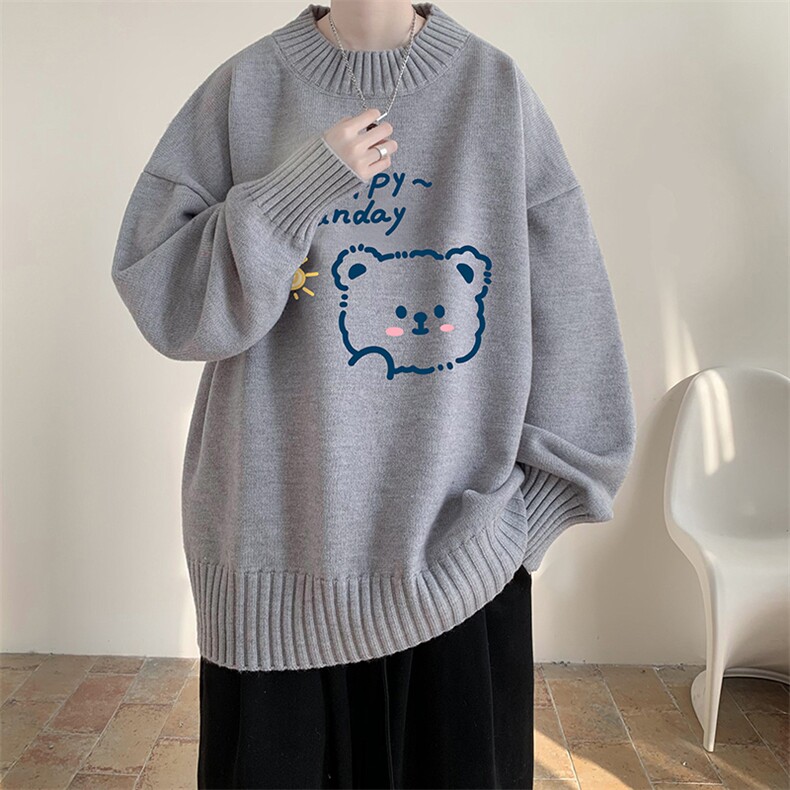 半高领毛衣男士大码针织衫男毛线衣男M18309-P45加绒款-P65,男装针织衫/毛衣,电商A040
