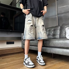 青春流行ins男直筒水洗牛仔裤D953P36，男装牛仔裤，星座1116-2