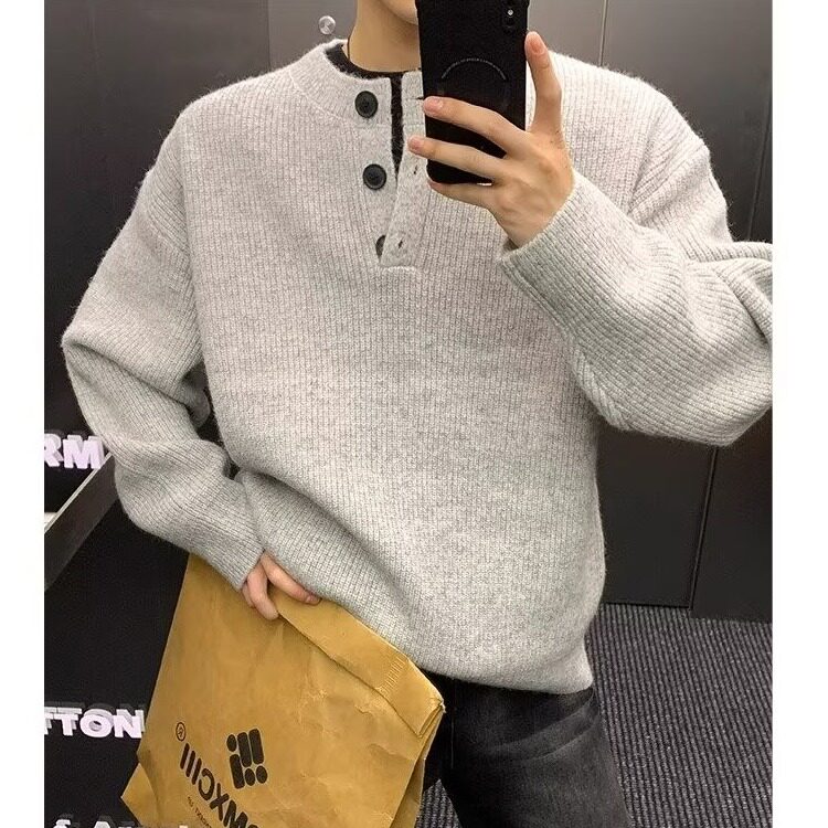 针织衫女2025新款设计感小众高级感中长款宽松慵懒风薄款微透毛衣,男装针织衫/毛衣,星座506A
