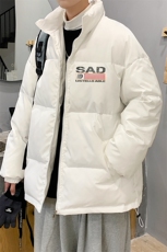 立领棉服男冬季户外潮牌棉衣大码宽松百搭加绒加厚外套MY300-P60，男装棉衣，电商B219