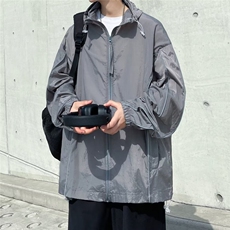 冰丝防晒衣男士夏季透气防紫外线皮肤衣户外凉感钓鱼防FC323，男装防晒衣，星座1116A-1（原606A）