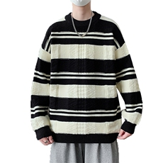 【新品】2025秋冬男士时尚休闲百搭针织毛衣潮流-M017-P45，男装针织衫/毛衣，星座1105-1