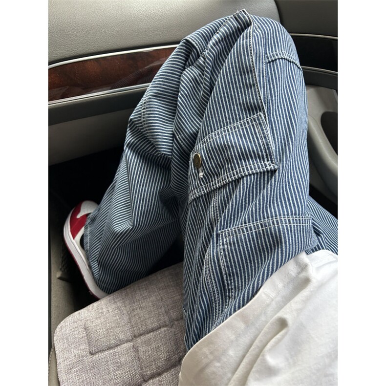 高质量美式高街复古条纹牛仔裤ZK0254-P65,男装牛仔裤,星座313A(原308A-2)