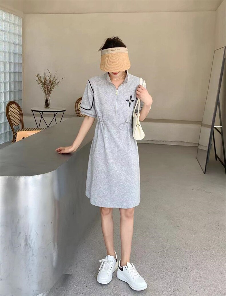 [现货]休闲连衣裙，三色、三个尺码，女装连衣裙，依柏璐(1F)