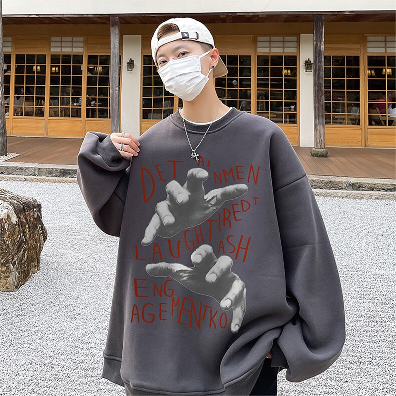 直播品质360克重磅美式卫衣H261特P28同步供应棉H261HM特P38,男装卫衣,电商A486
