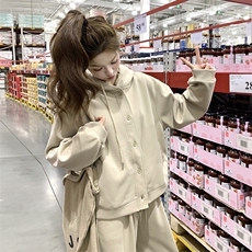 【新款有货】春季新款韩系卫衣套装2C213-662-P185-K268，女装套装/套裙，2C213