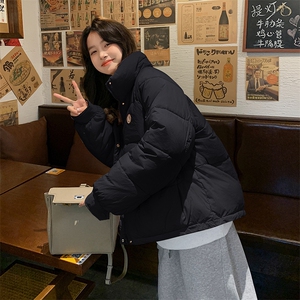 2023年冬季日系可爱甜美短款加厚棉服面包服外套女图片