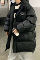港风新款冬季时尚情侣百搭连帽长款羽绒服外套YR160P245控298，男装羽绒服，电商A247