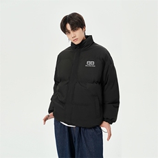 日系直播抖音高品质宽松男面包服羽绒棉外套棉衣M1047P90，男装棉衣，电商C408(原B339-1)