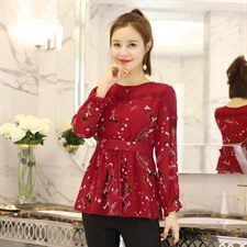 2021年春季宽松休闲时尚韩版百搭纯色潮流气质街头显瘦修身，女装蕾丝衫/雪纺衫，安之芮娜