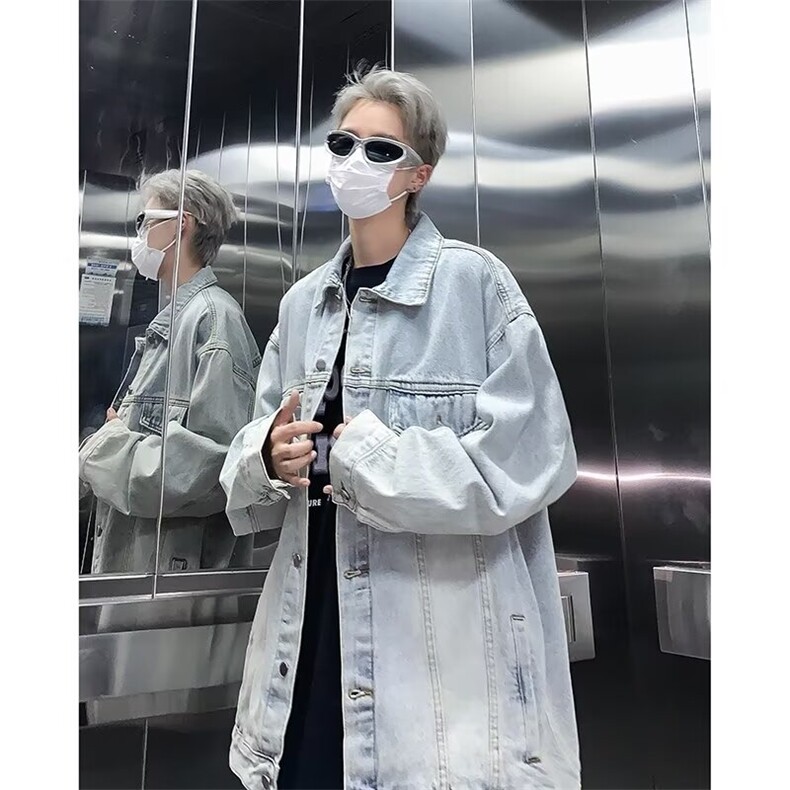 秋季新款美式复古夹克水洗外套QB03P68,男装夹克,星座1116-2