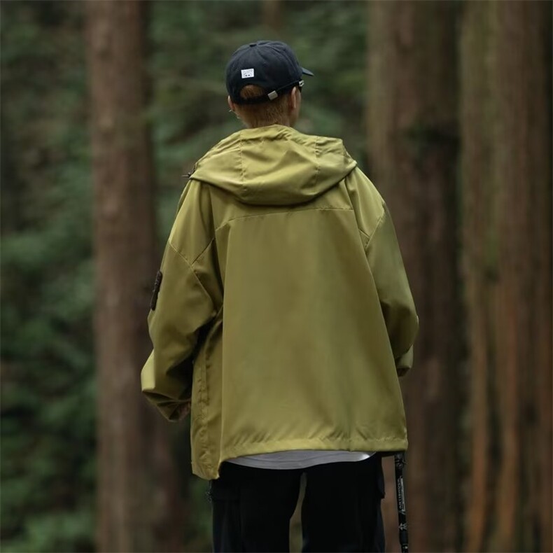 美式机能户外三防软壳冲锋衣外套男W5001P70,男装夹克,星座1116-2