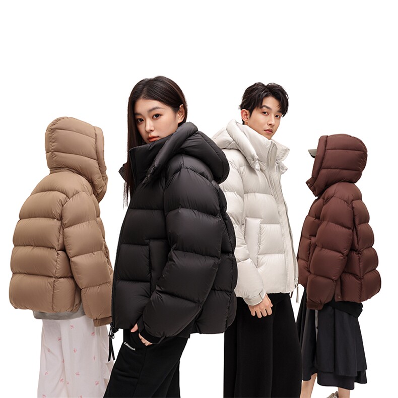 （90%绒子含量）羽绒服男冬季新款港风宽松连帽外套YR718-P358，男装羽绒服，星座214-3