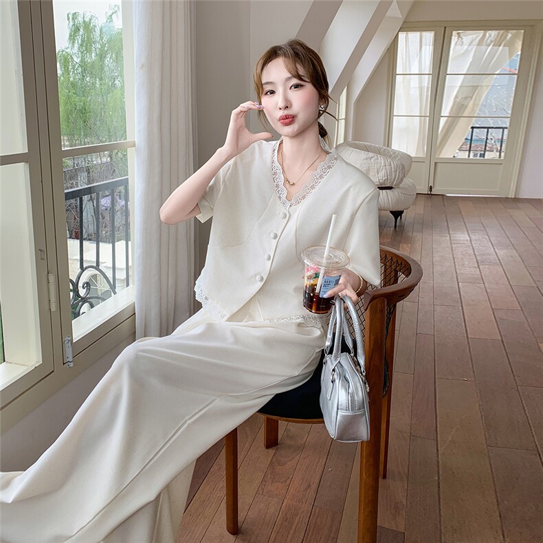 ！现货数据款上架就卖夏季薄款马甲裤子2件套5531-P155-K228,女装套装/套裙,2C275