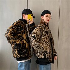 备大货主推差价大！mj202P120秋冬刺绣情侣夹棉加厚夹克外套，男装夹克，电商B288