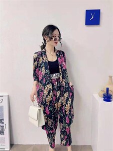 2022春夏新款套装,女装职业装,紫燕千娇