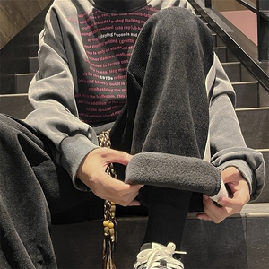 秋冬加绒加厚灯芯绒休闲裤 KK375 特P45加绒55图片
