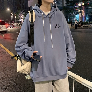 WY2204-P35加绒款-P40纯棉连帽卫衣男大码运动帽衫宽松薄外套男,女款马丁靴搭配衣服图图片
