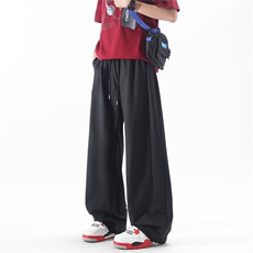 A429-YK197-特P35夏季网孔轻薄透气冰丝速干宽松显瘦休闲裤，男装休闲裤，电商A429