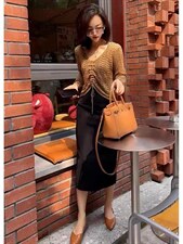 针织外套搭配吊带连衣裙，女装背心吊带，时代公主