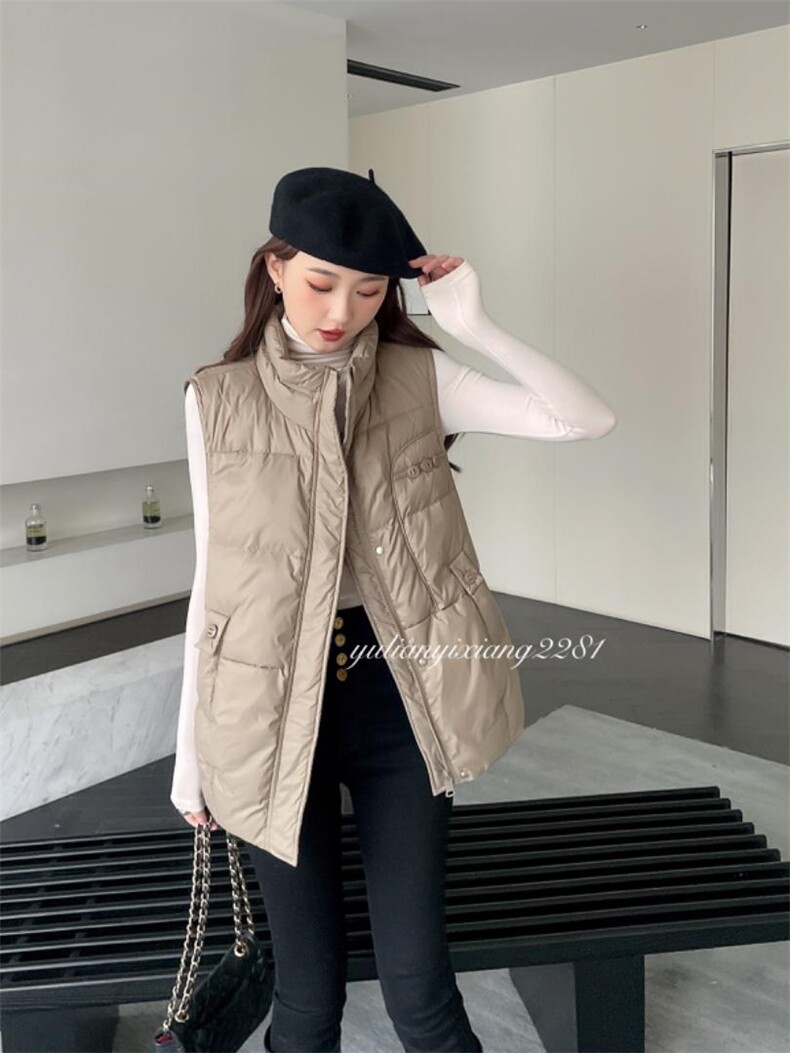 新款90羽绒马甲，女装马甲，雨恋依香(1F)