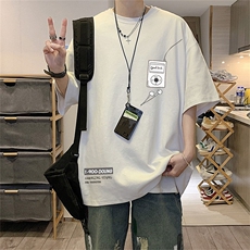 230g重磅纯棉!夏季短袖t恤男半袖男DSA028-MDT21L125-P25，男装T恤，电商A028