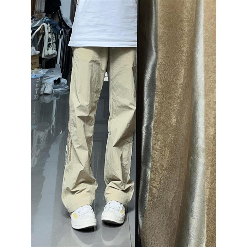 【网图】卡其色工装裤男夏季薄款美式三条杠速干裤子WWKZ11-P43,男装工装外套,星座1007（原301D）