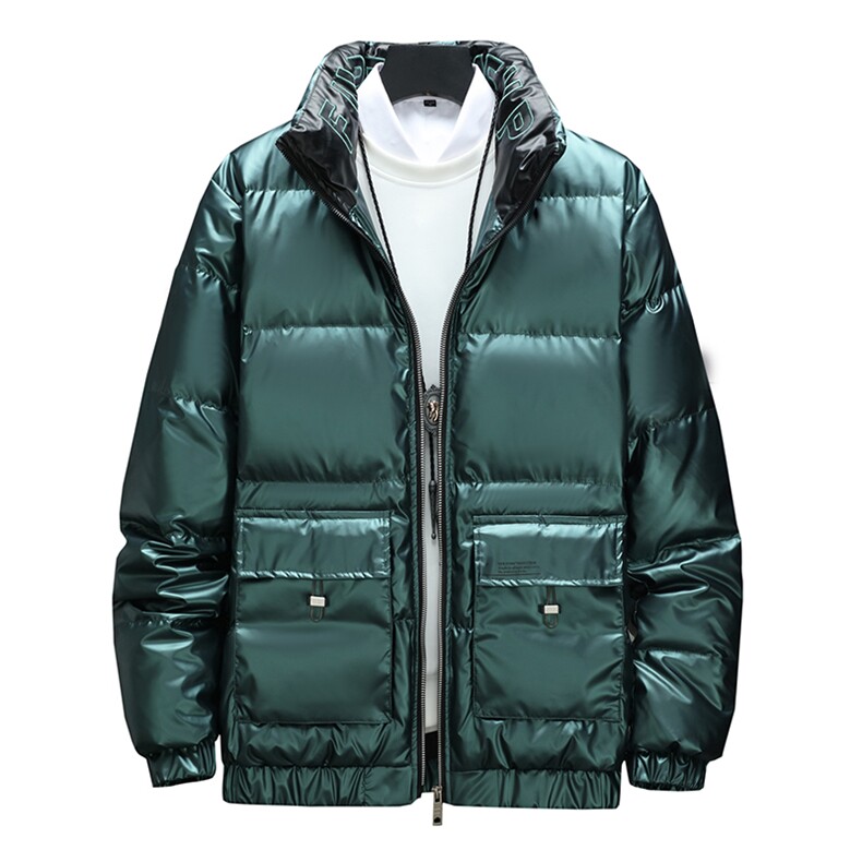 现货2020冬季新款羽绒服男韩版潮流80%绒短款无帽外套P155,男装羽绒服,星座217-4