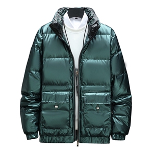 现货2020冬季新款羽绒服男韩版潮流80%绒短款无帽外套 P155图片