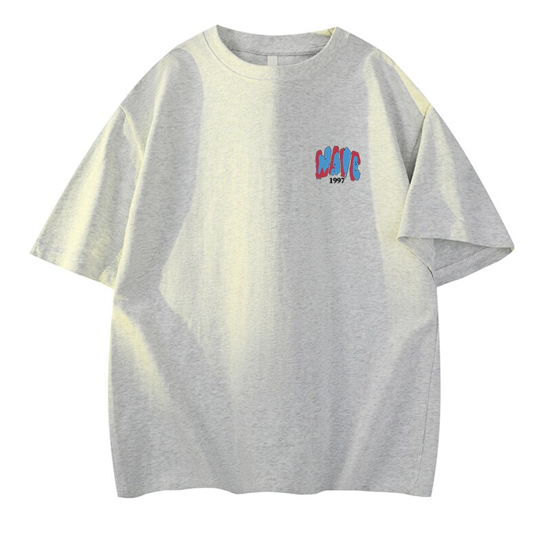 可设48小时发货支持抖音得物来样二开230克重磅美式短袖t恤MT360，男装T恤，电商A486-1