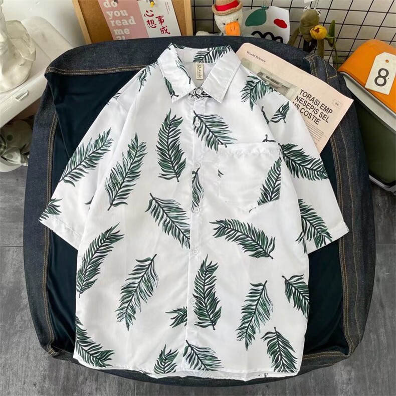 夏季短袖衬衫潮流帅气休闲衬衫CY106P25,男装衬衫,星座1116-2