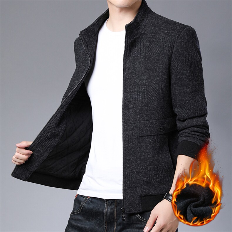 冬季男士立领休闲时尚保暖商务中年加厚棉衣BSN8768-P155,男装棉衣,星座1105-3