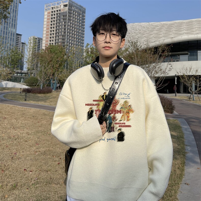 高质量！秋冬季半高领毛衣男士加绒加厚线衣针织衫男DMY537-特P38,男装针织衫/毛衣,电商B371