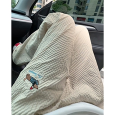 特批P25无差价夏季美式薄款刺绣腊肠狗泡泡纱男透气阔腿长裤K5688，男装休闲裤，电商A001-1