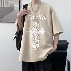 麂皮绒短袖t恤男大码半袖男JD82268-P25，男装T恤，电商A040