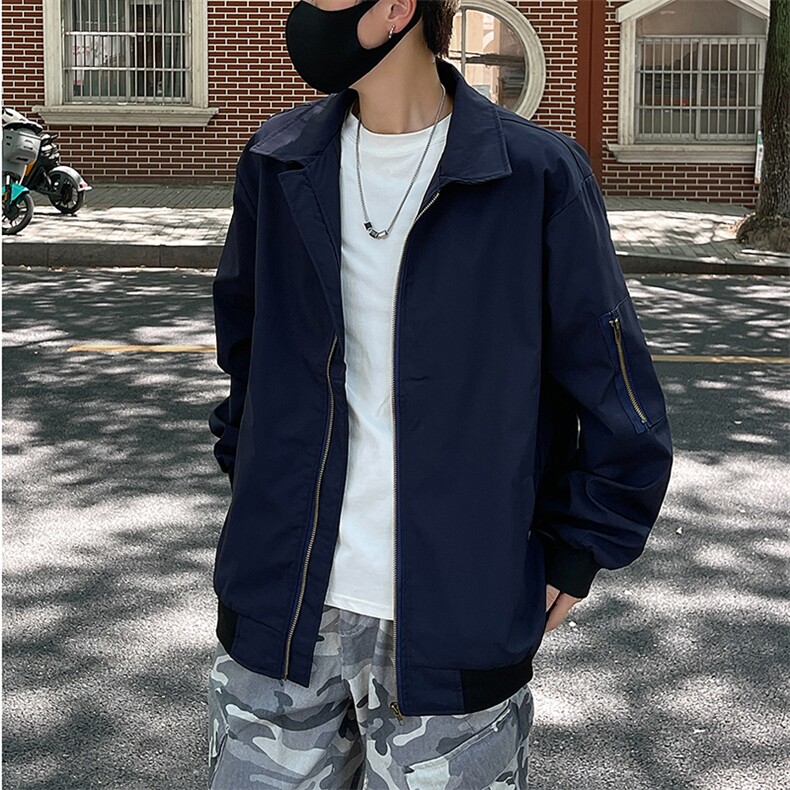 时尚夹克三防立领冲锋衣工装飞行夹克潮外套男装XZ212-QJK441-P52，男装夹克，星座212